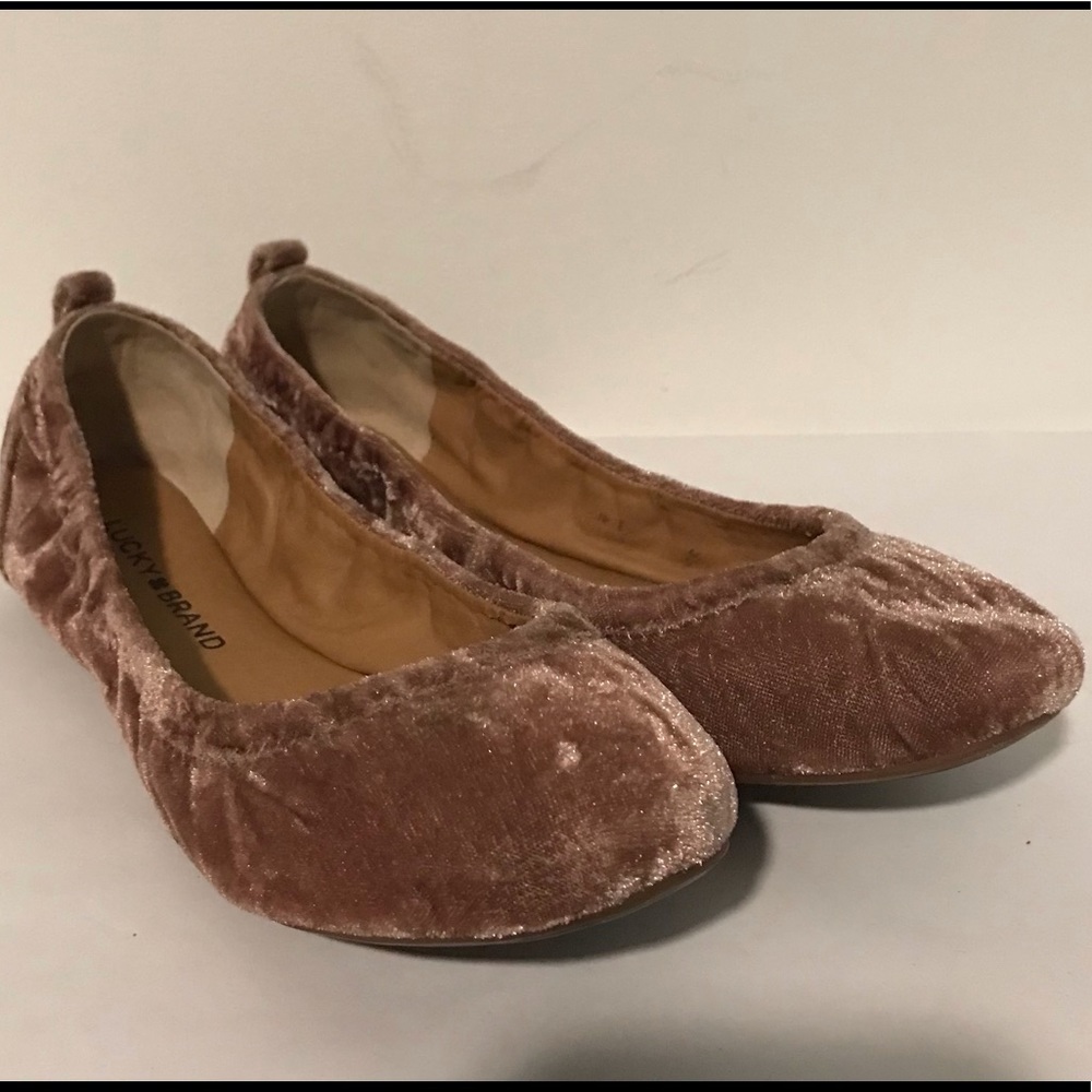 Lucky Brand Velvet Ballet Flats - Picture 11 of 13